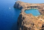 Spiaggia Limanaki Agios Pavlos di Rodi