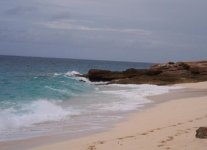 Cupecoy Beach di Saint Martin