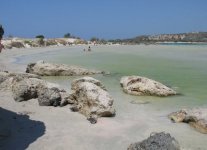 Spiaggia Elafonissos di Creta