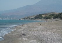 Spiaggia Komos di Creta