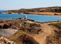 Spiaggia Kserokambos di Lipsi