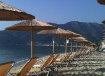 Spiaggia Chrissi Amoudia di Thassos