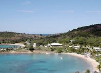 Hawksbill Beach di Antigua