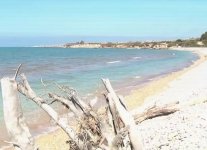 Spiaggia della Riserva Foce dell'Irminio di Scicli