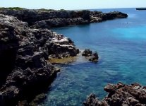 Spiaggia Es Rincò Fondo di Minorca