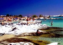 Spiaggia Kolymbithres di Paros