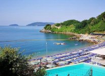 Spiaggia della Baia Blu di Lerici