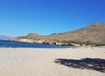 Spiaggia Glyfades di Paros