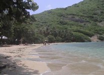 Plage De Pompierre di Guadalupa