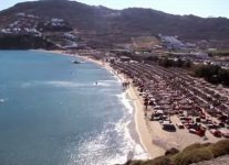 Spiaggia Kalo Livàdi di Mykonos