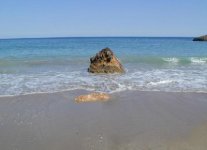 Playa de s'Aigua Blanca di Ibiza