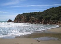 Spiaggia delle Rocchette di Castiglione della Pescaia