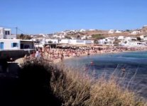 Spiaggia Ornos di Mykonos