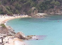 Playa Canyelles di Lloret de Mar