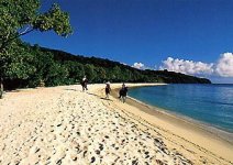 Lagoon Bay Beach di Mustique