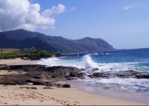 Spiagge Ka'ena Point di O'ahu