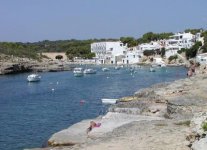 Cala Alcalfar di Minorca