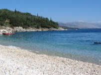 Spiaggia Kerasia di Corfù