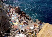 Spiaggia Gradola di Capri
