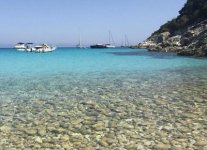 Spiaggia Mesovrika di Antipaxos