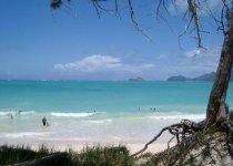 Spiaggia Bellows Park di O'ahu