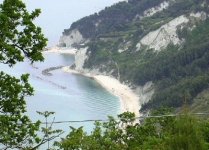 Spiaggia delle Due Sorelle di Sirolo