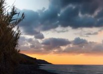 Spiaggia Skala Sikamias di Lesbo