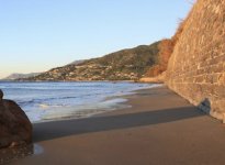 Spiaggia delle Calandre di Ventimiglia