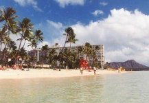 Spiaggia Fort DeRussy di O'ahu