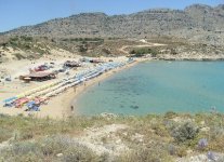 Spiaggia Agathi di Rodi