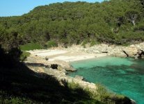 Cala Fustam di Minorca