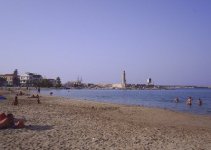 Rethymno Town beach di Creta