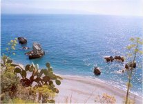 Spiaggia Capo Alì di Alì Terme