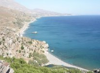 Spiaggia Preveli di Creta