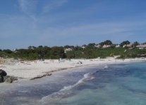 Spiaggia Binibeca Nou di Minorca