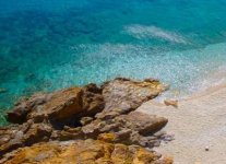 Spiaggia Plomari Amoudeli di Lesbo