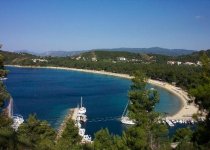 Spiaggia Koukounaries di Skiathos