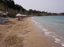 Pefki beach di Rodi