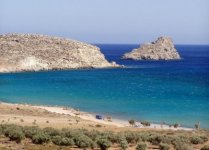 Spiaggia Xerokambos di Creta