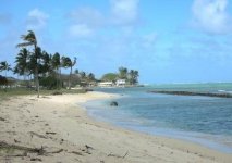 Spiaggia Kualoa di O'ahu