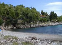 Spiaggia Thymonias di Thassos