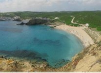 Spiaggia Sa Mesquida di Minorca