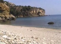 Spiaggia Livadi di Thassos