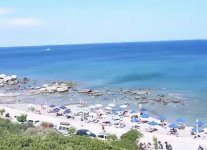 Faliraki Nudist beach di Rodi