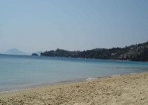 Spiaggia Vromolimnos di Skiathos