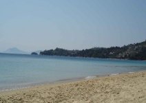 Spiaggia Vromolimnos di Skiathos