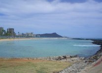 Spiaggia Ala Moana Park di O'ahu