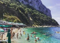 Spiaggia Palazzo a Mare di Capri